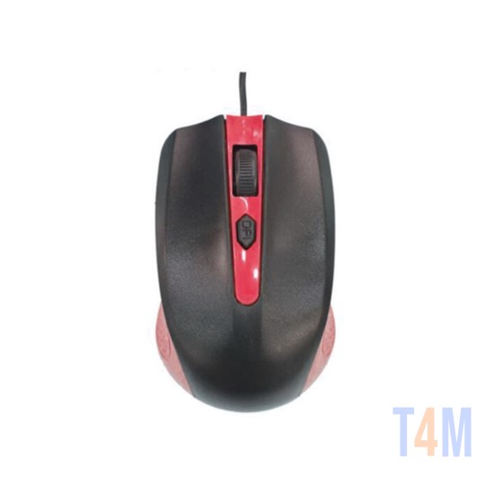 WIRED GAMING MOUSE G-211-E/G211E 4D USB FOR LAPTOP/PC RED